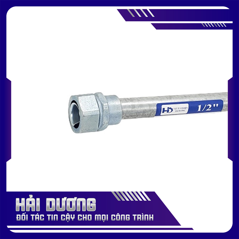 Đầu nối ống ruột gà lõi thép vào ống thép luồn