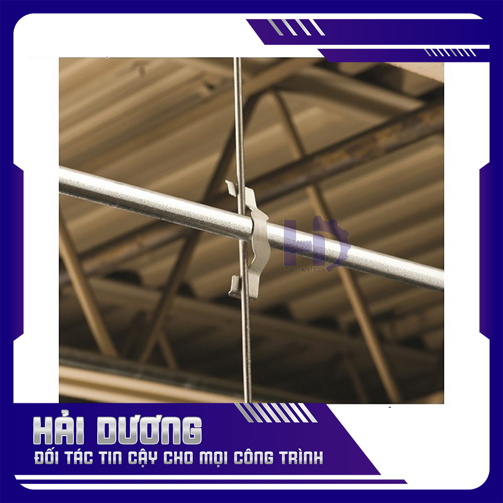Kẹp chữ K treo ống thép luồn dây điện