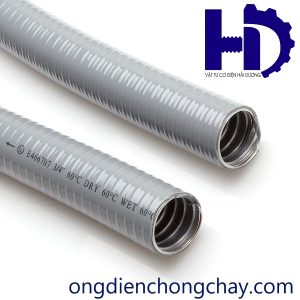 Quy cách và kích thước của ống ruột gà lõi thép bọc nhựa PVC