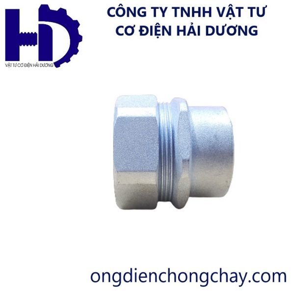Đầu nối ống thép luồn dây điện ren IMC với ống ruột gà lõi thép 1