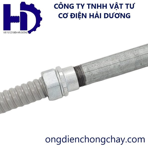 Đầu nối ống thép luồn dây điện ren IMC với ống ruột gà lõi thép 5