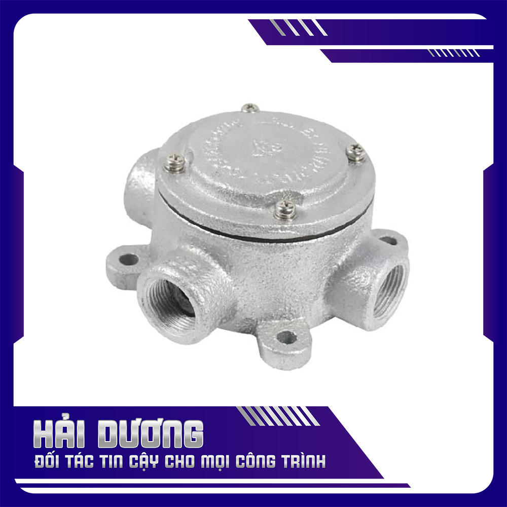 HỘP NỐI 3 NGẢ REN DÙNG CHO ỐNG IMC/RSC CHỐNG CHÁY NỔ – NƯỚC