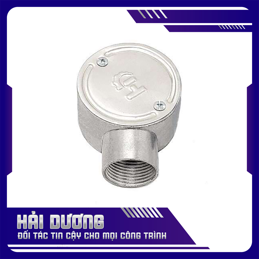 HỘP NỐI ỐNG THÉP LUỒN DÂY ĐIỆN 1 NGẢ REN IMC/RSC