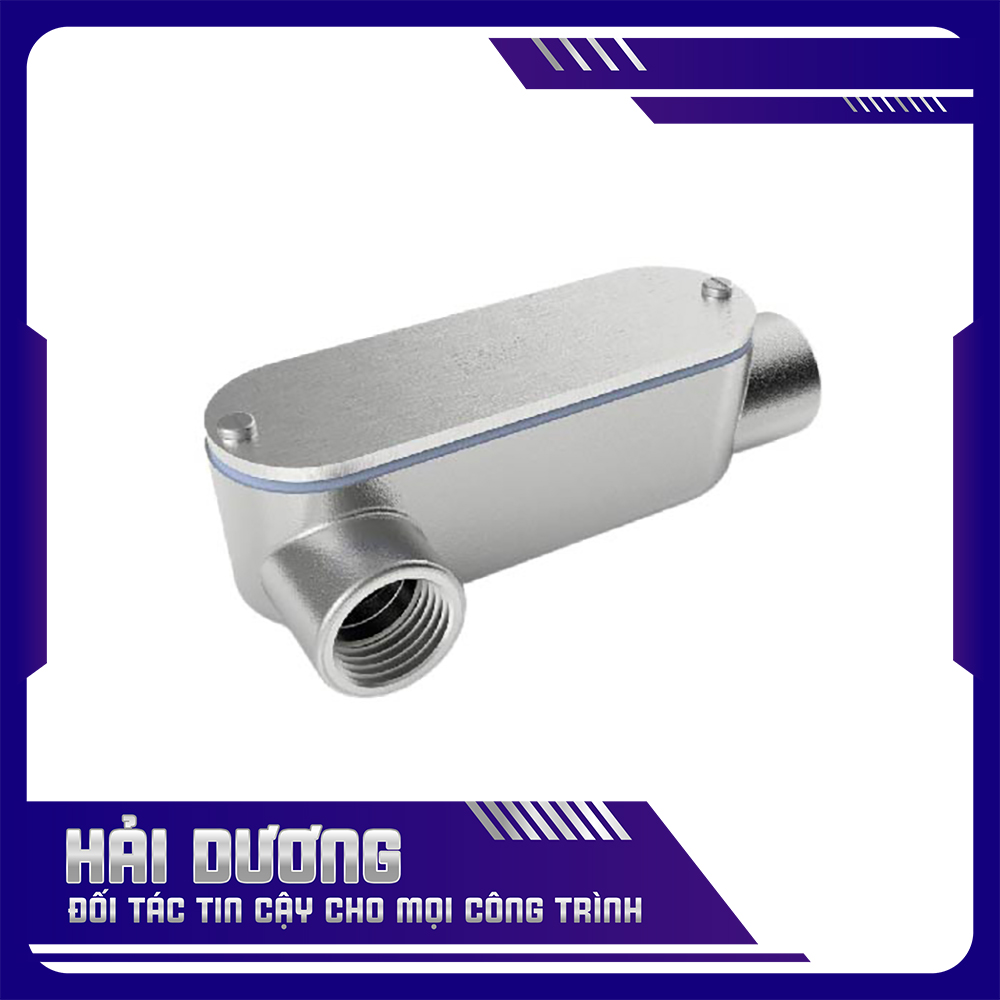 HỘP NỐI ỐNG INOX TRƠN DẠNG LR
