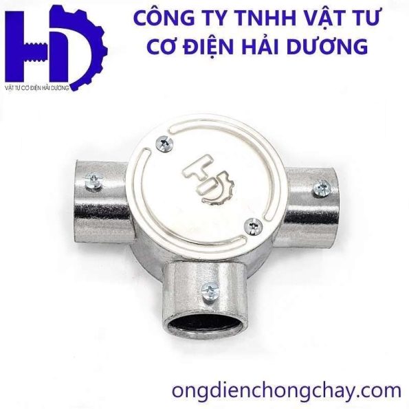 Hộp chia ngả dùng cho ống thép luồn dây điện trơn