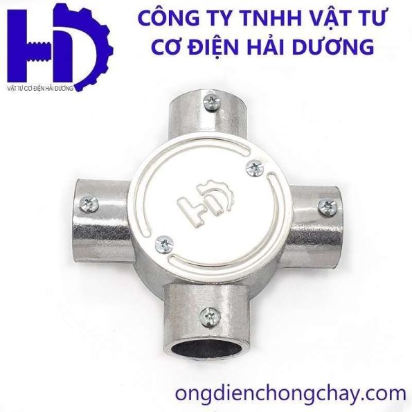 Hộp chia ngả dùng cho ống thép luồn dây điện trơn