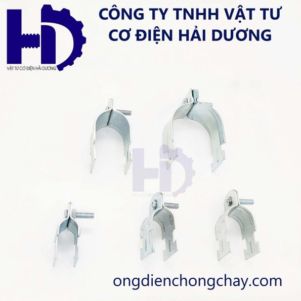 Kẹp SK cố định ống thép luồn dây điện vào thanh chống đa năng 3