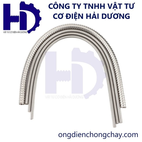 Ống ruột gà lõi thép không bọc nhựa