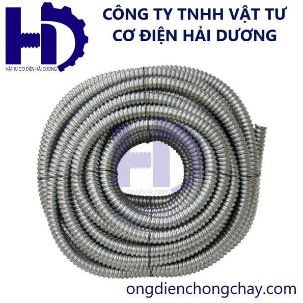 Ống ruột gà lõi thép không bọc nhựa